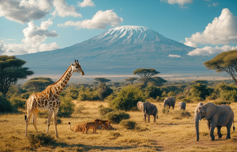 5 Days Tsavo East West Amboseli and Salt Lick Safari