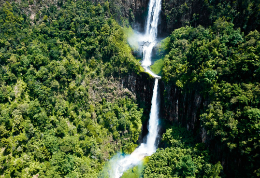Waterfall in Aberdare National Park