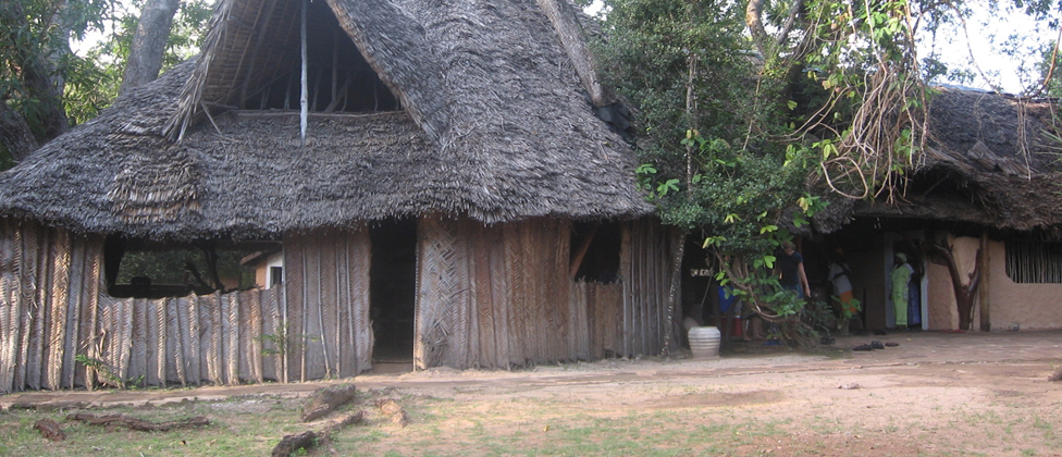 Coastal village scenery on Funzi Island