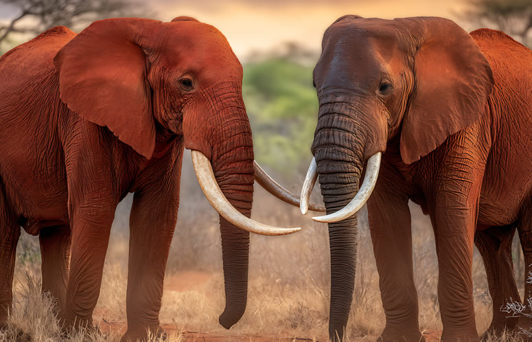 Red Elephants and Big Game